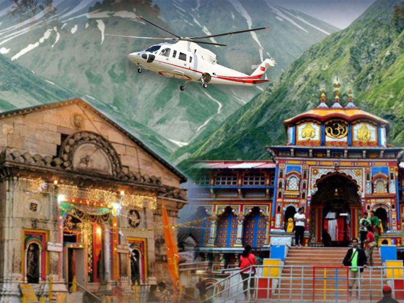 Do Dham by Helicopter Package