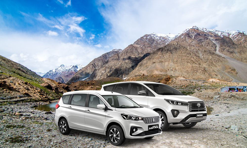 Char Dham car rental rates